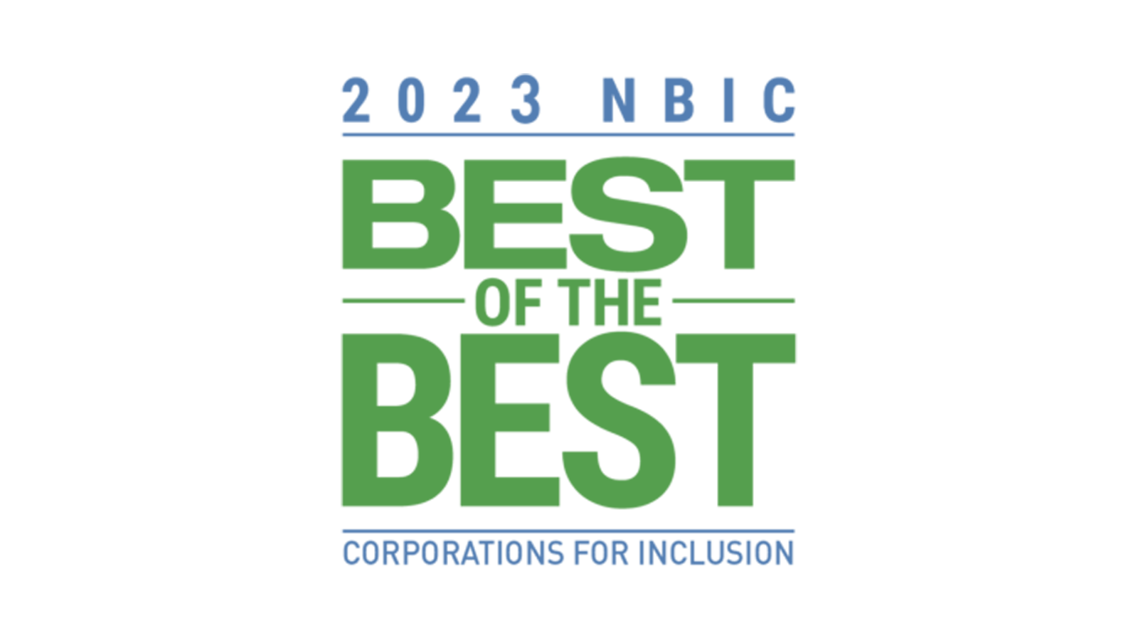 2023 NBIC Best of the Best Corporations for Inclusion Award logo