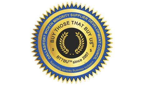 Dallas/Fort Worth Minority Supplier Development Council BTTBU Award logo