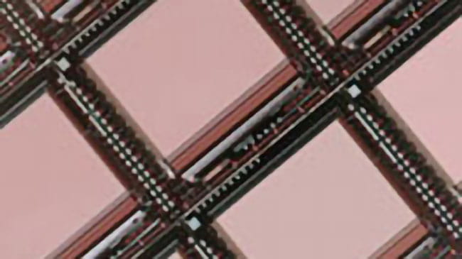 a close-up of a computer chip