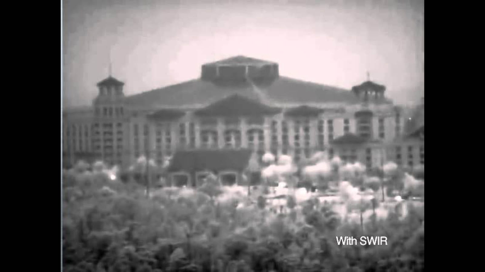 hotel image from SWIR camera