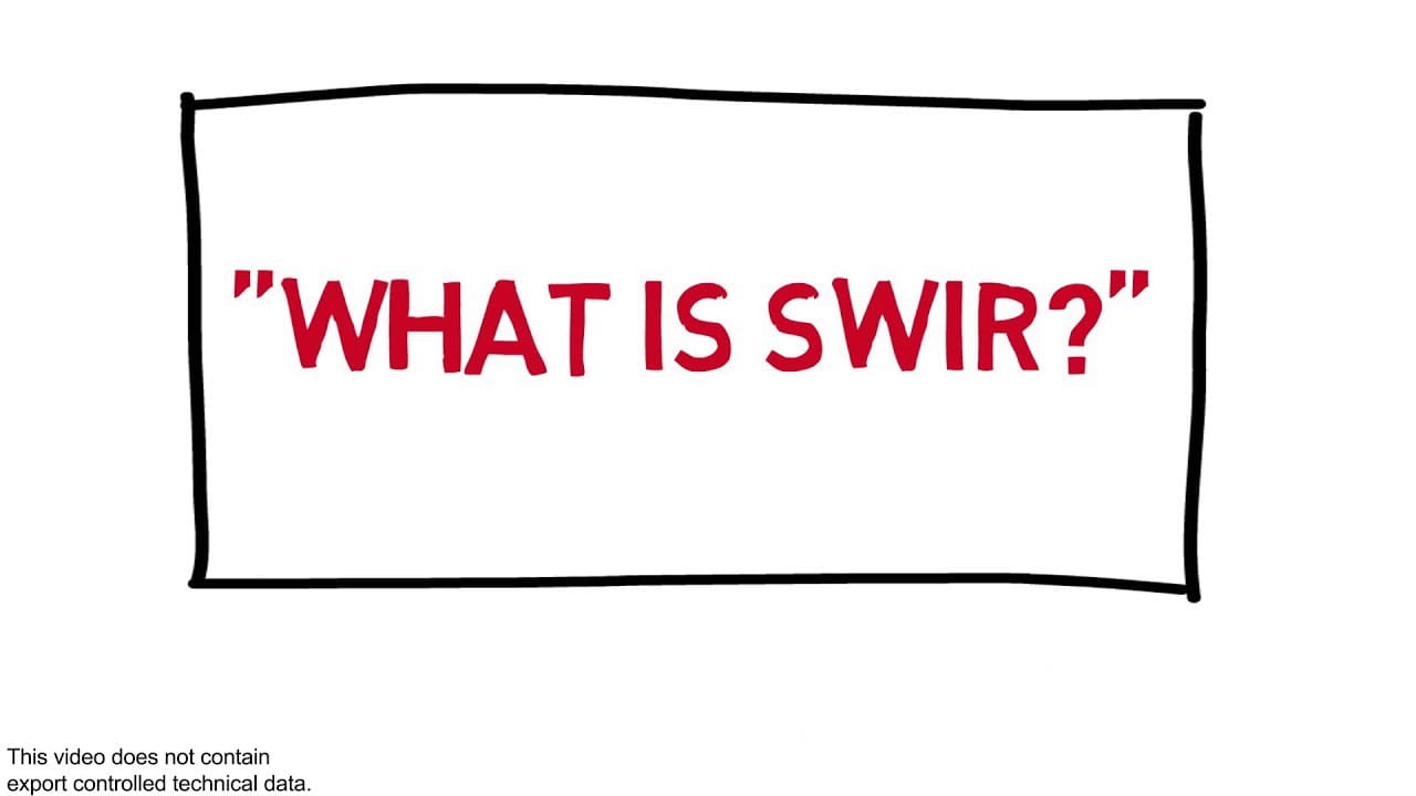 What is SWIR in had written capitalized text style inside a rectangle