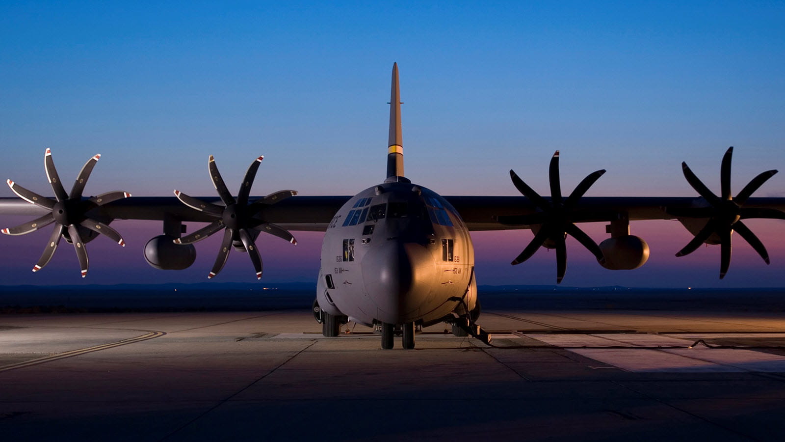 A C-130 aircraft