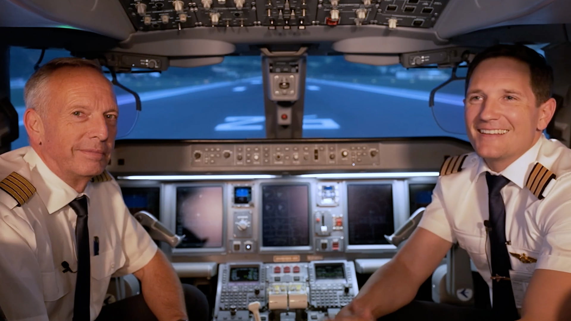 Captain Joe and Christof Kemeny