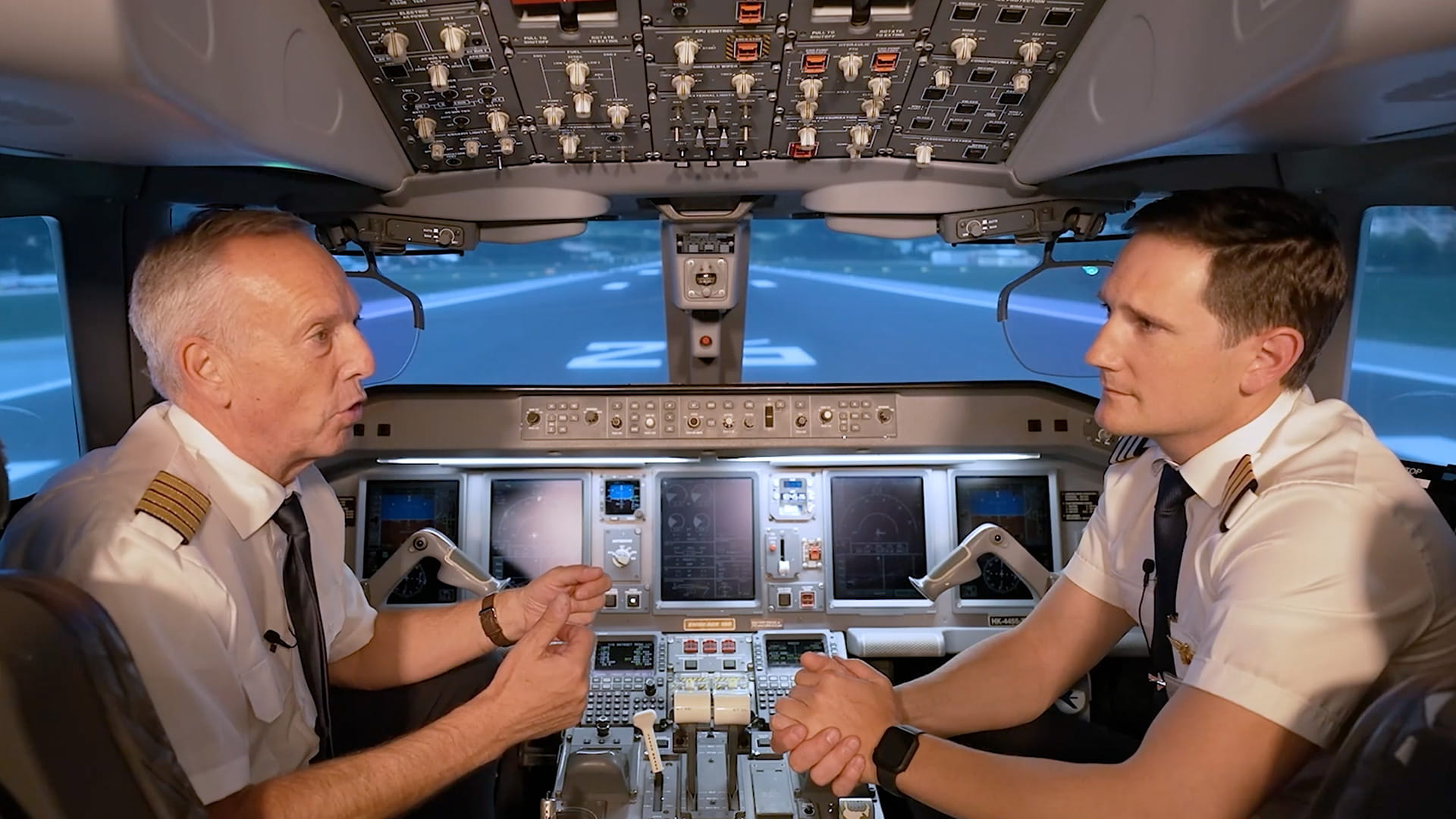 Captain Joe and Christof Kemeny