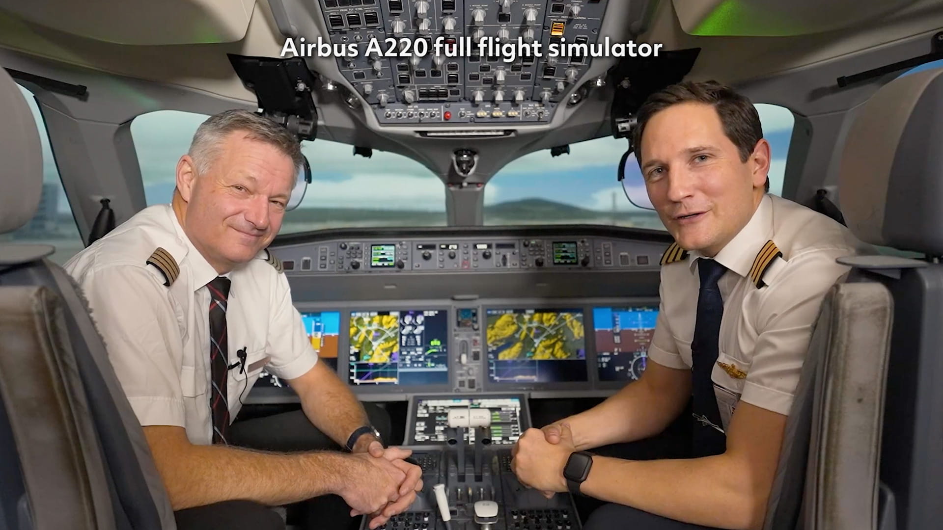 Captain Joe and Peter Koch