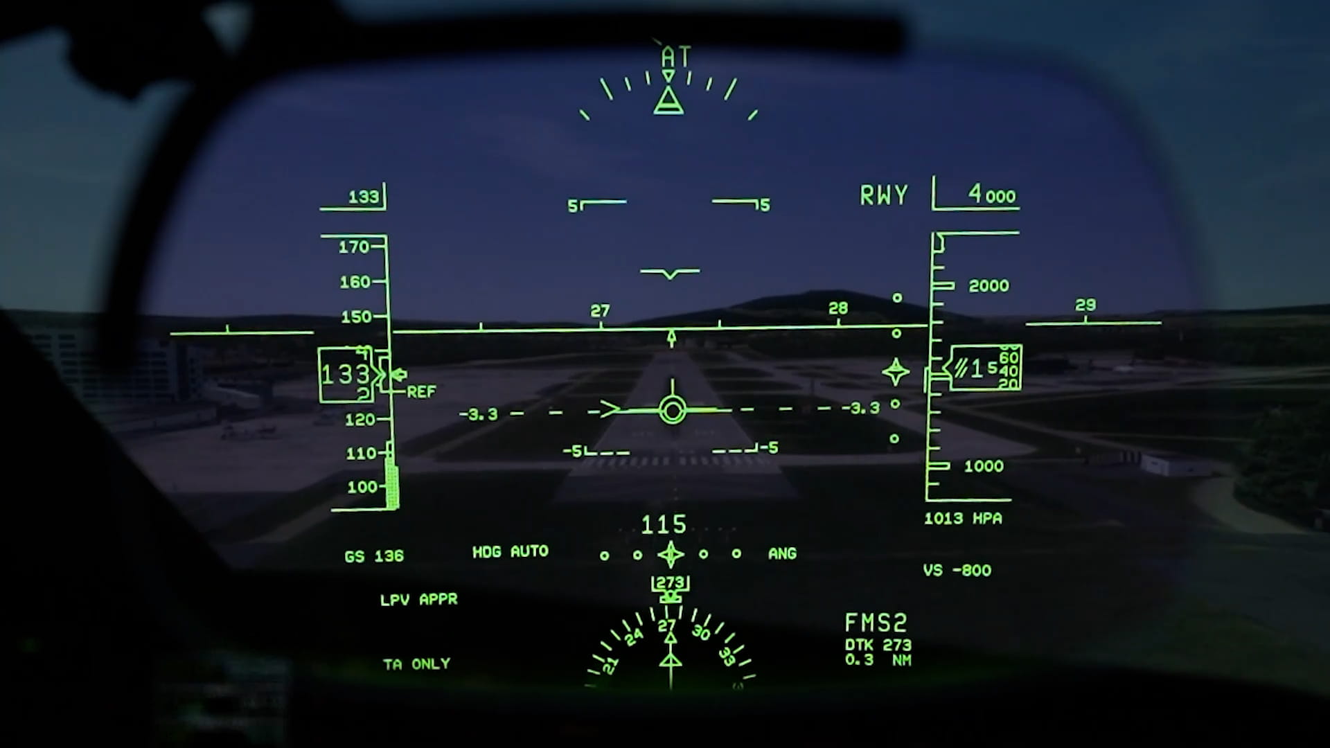 Collins Head-up Display (HUD)
