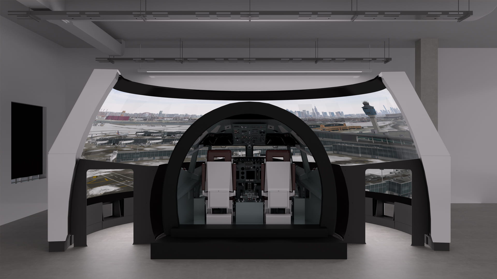 Collins Engine Display Panorama Modular Front Projected Display | Collins Aerospace