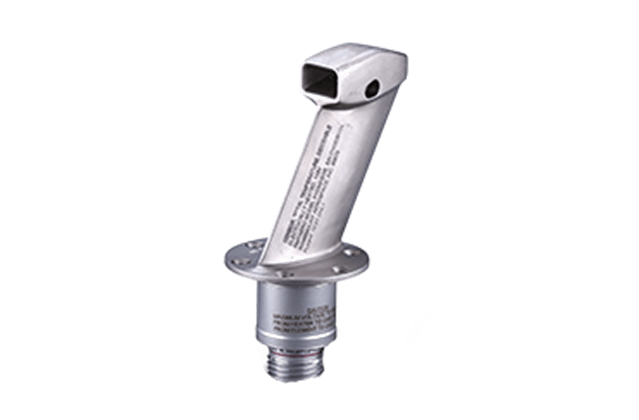 Total air temperature sensor measuring aircraft outside air temperature in flight