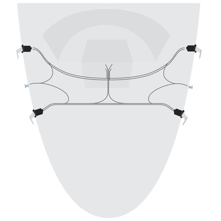 SmartProbe air data system with simplified architecture and reduced wiring
