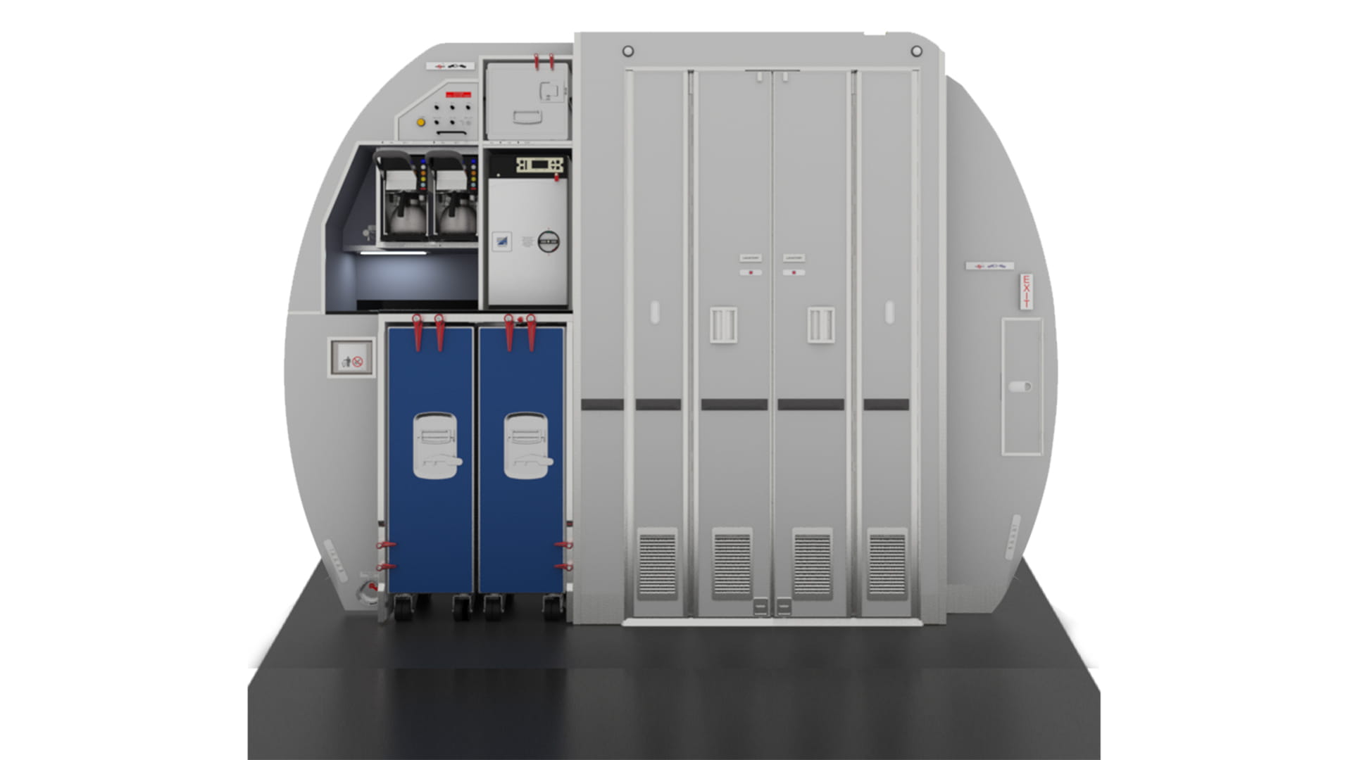 Pax Plus lavatory complex