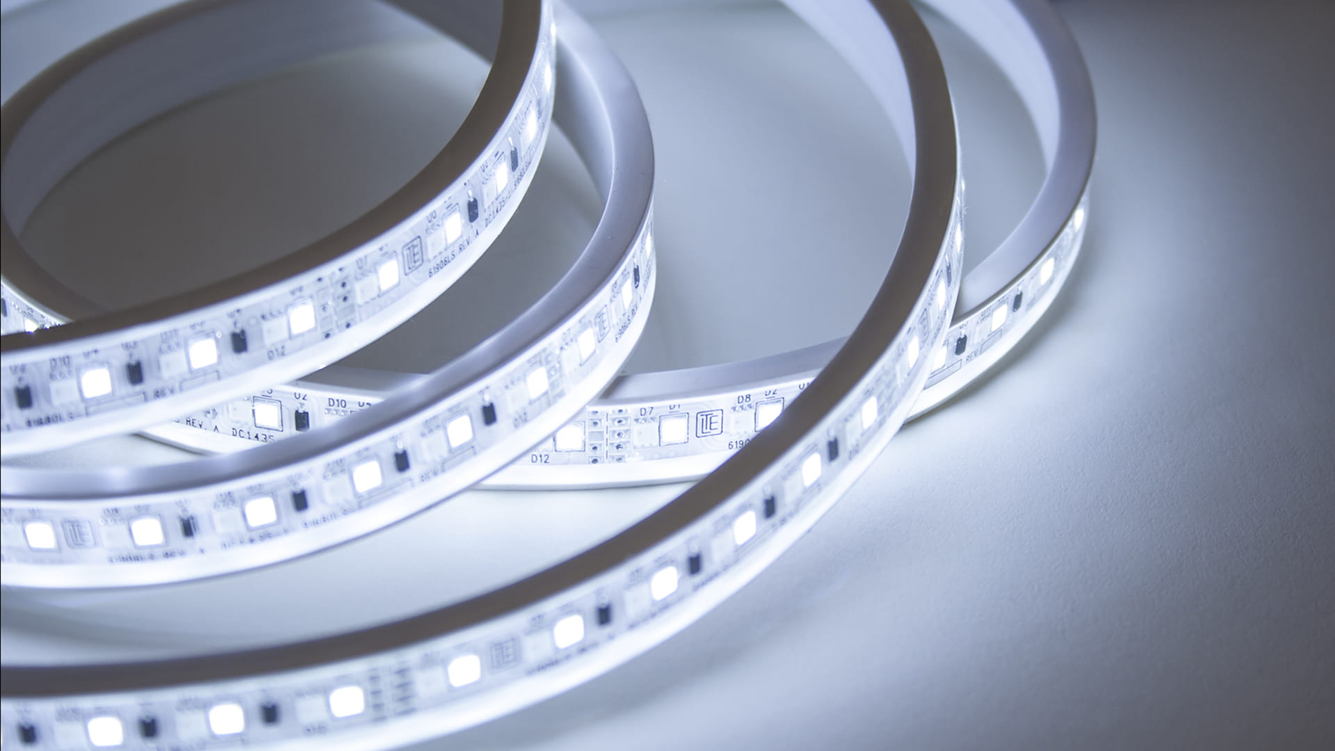 Viu Lighting wrapped in a coil