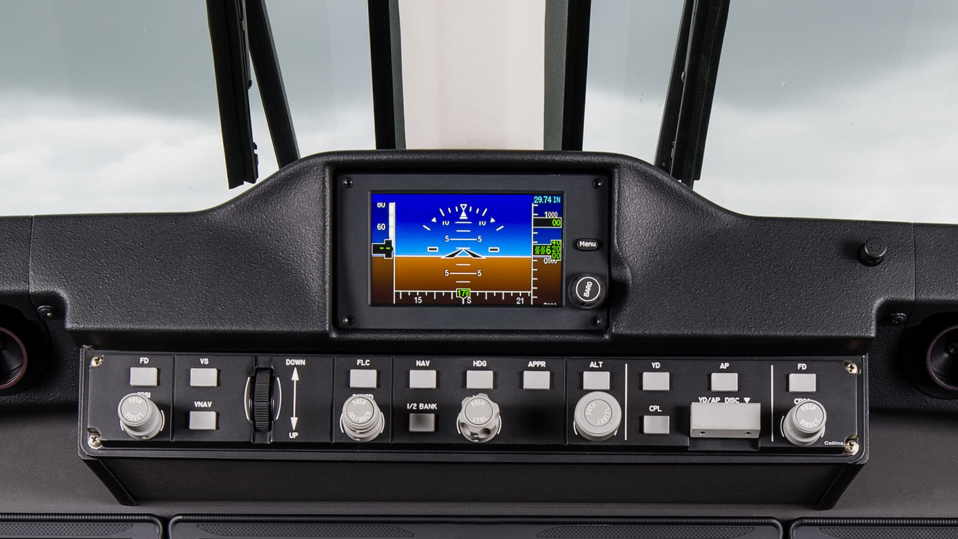 Beechcraft King Air flight deck