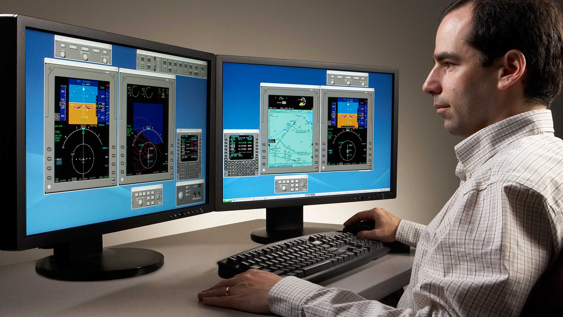 Desktop training scenario