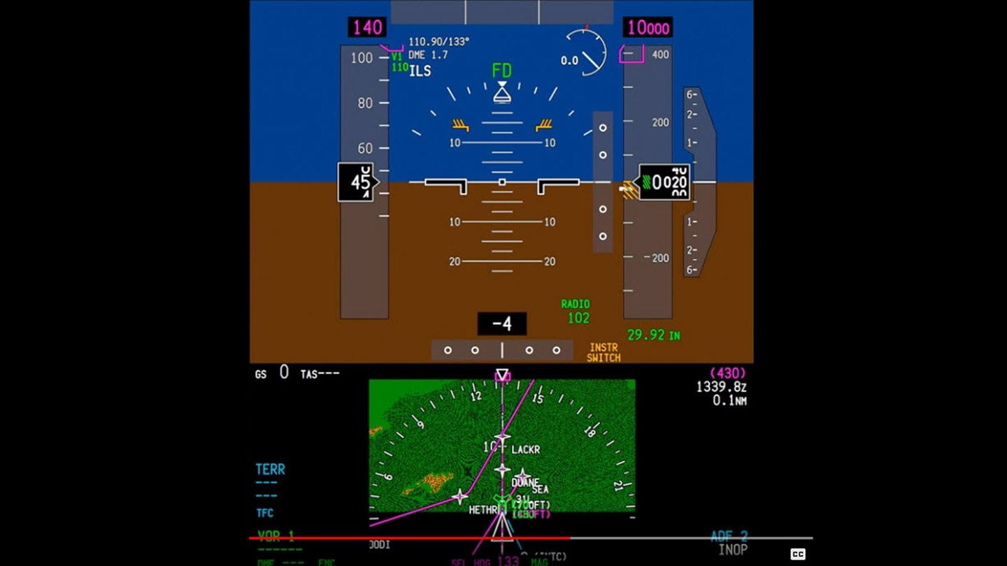 ADF-900 instrument view