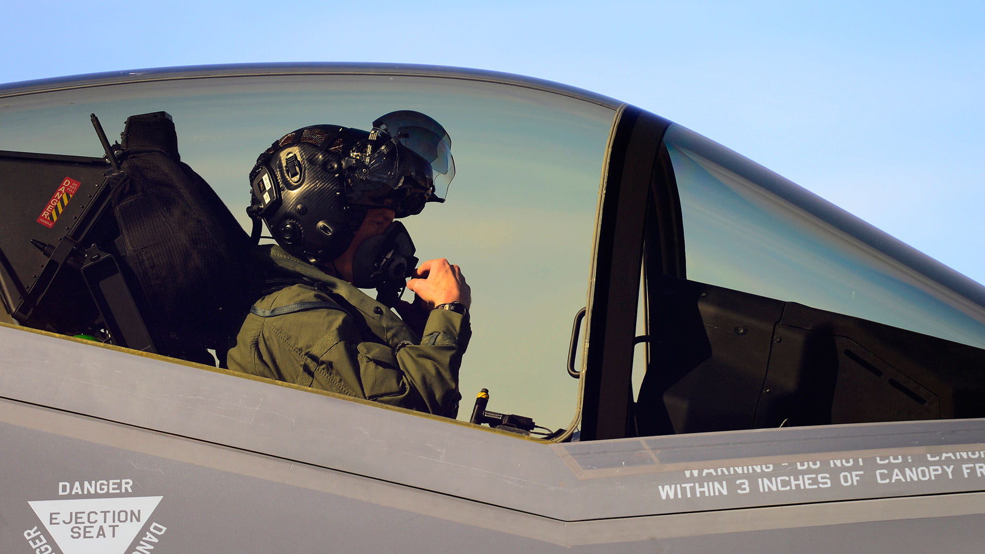 F-35 cockpit