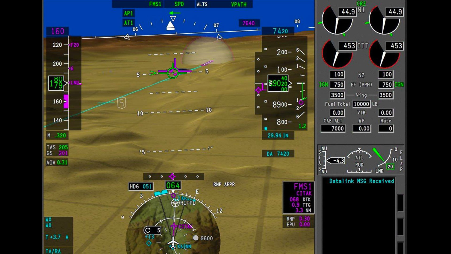 Pro Line Fusion and HGS for Gulfstream G280 - Options
