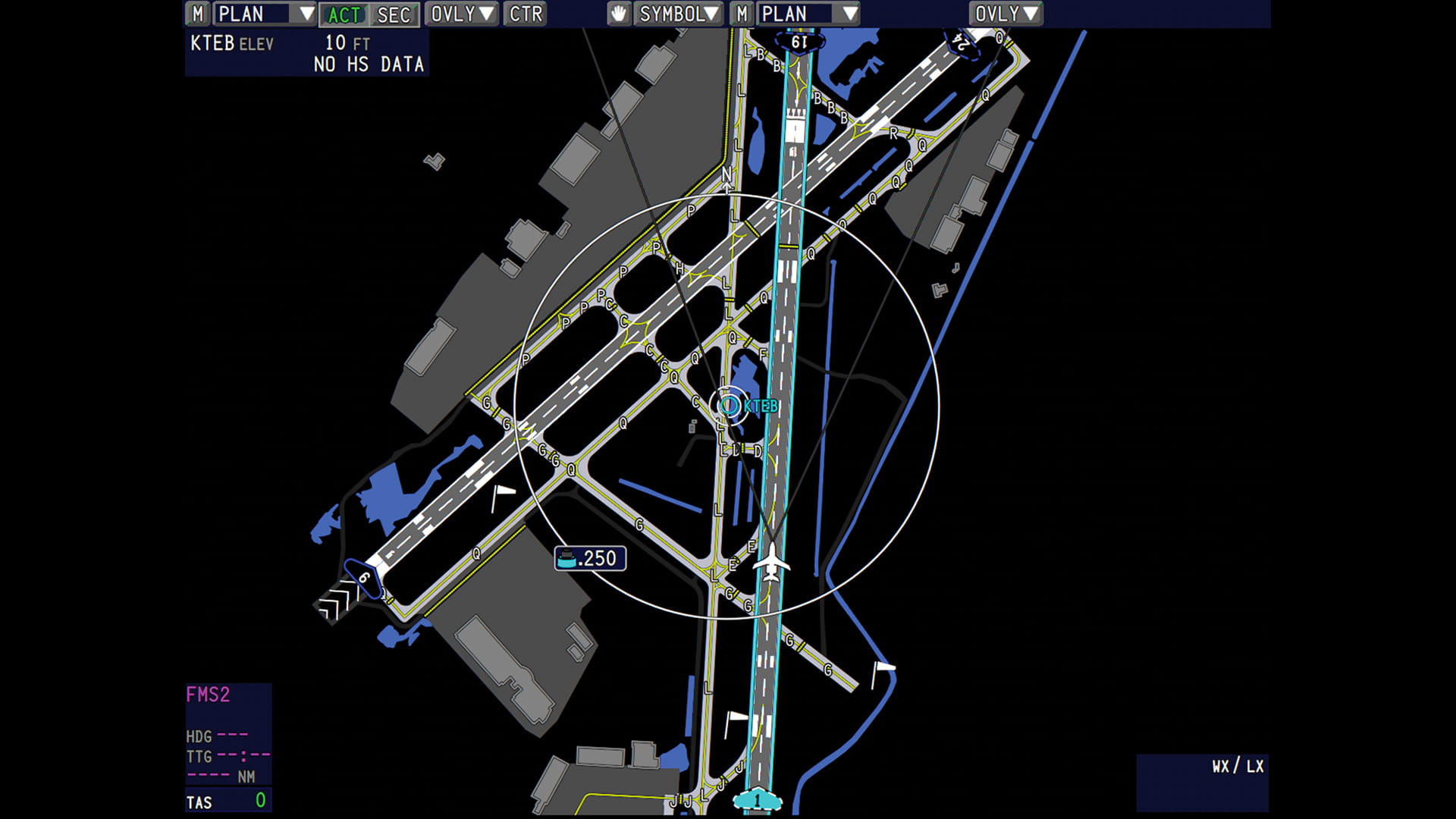 L450-500 airport landing display