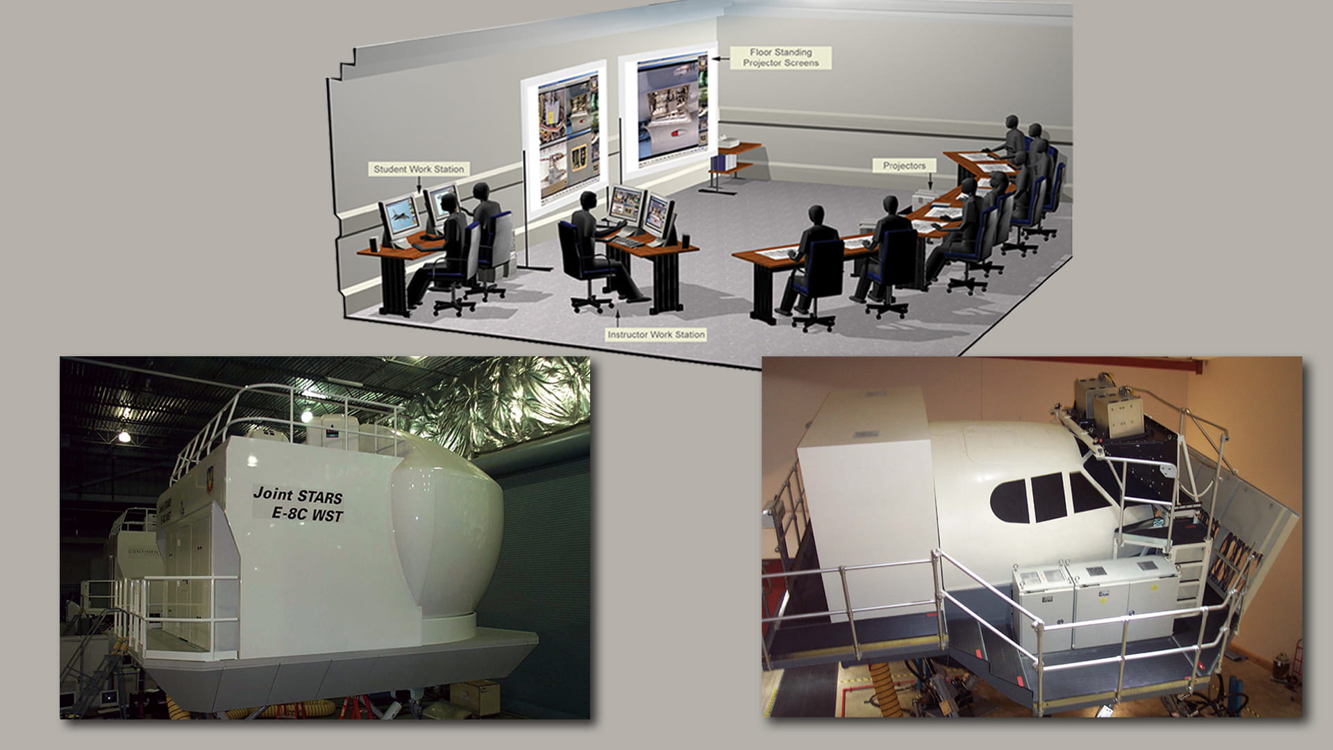 Informational images panels