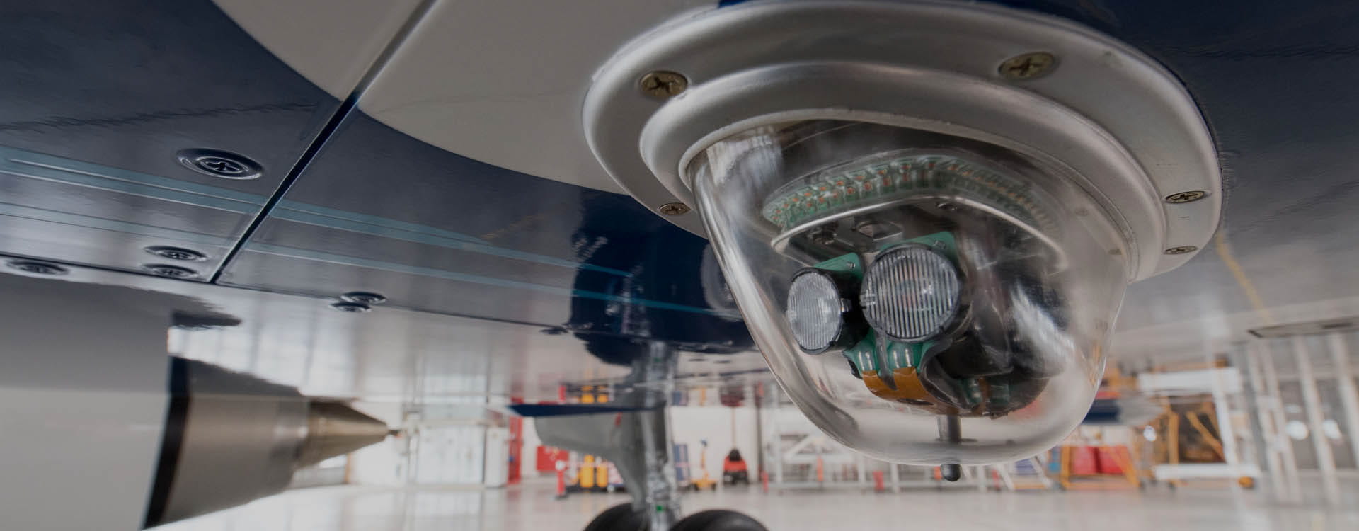 Anti collision lights on bottom