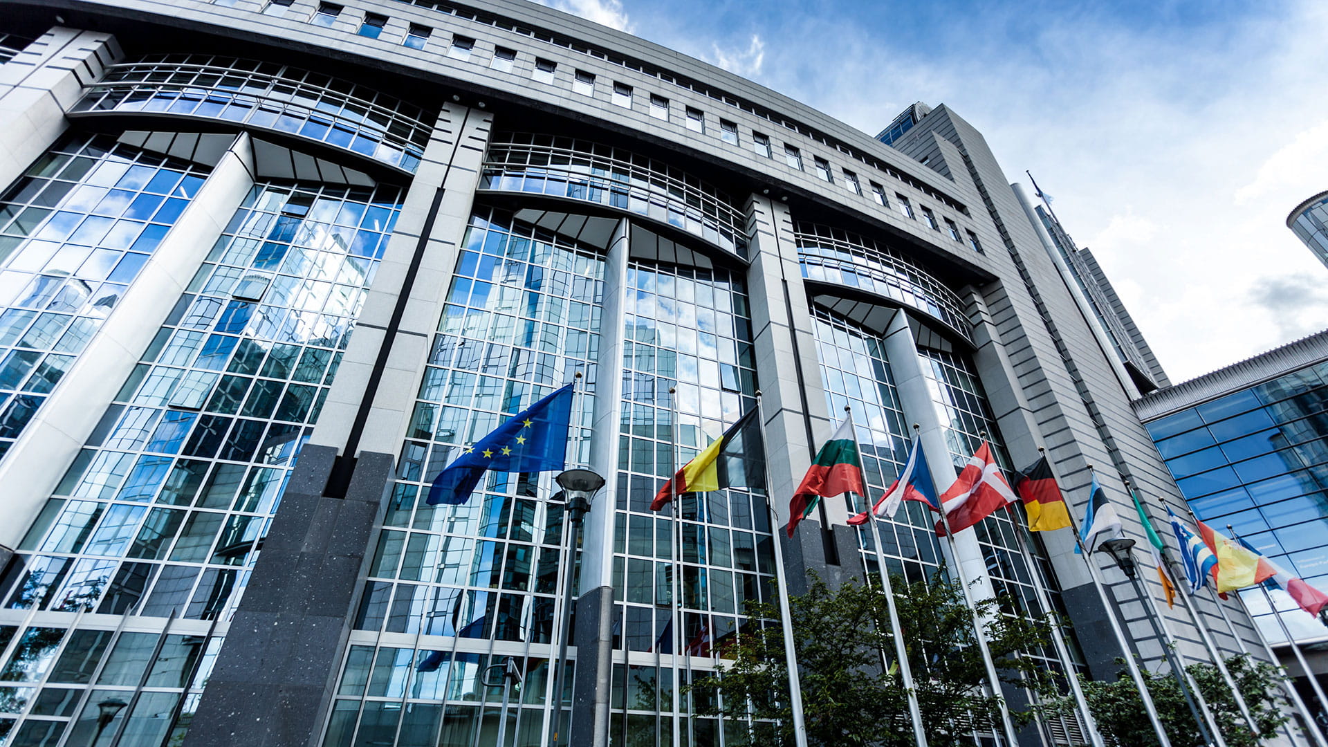 European parliament building