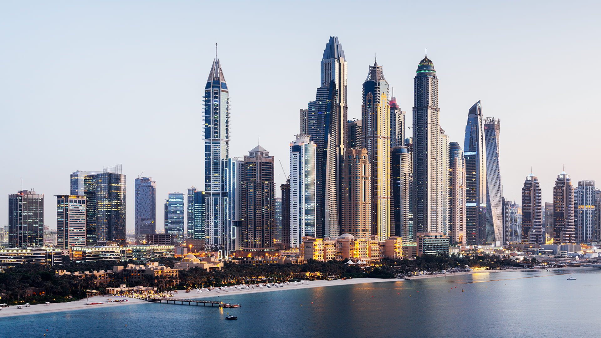 Cityscape of Middle East