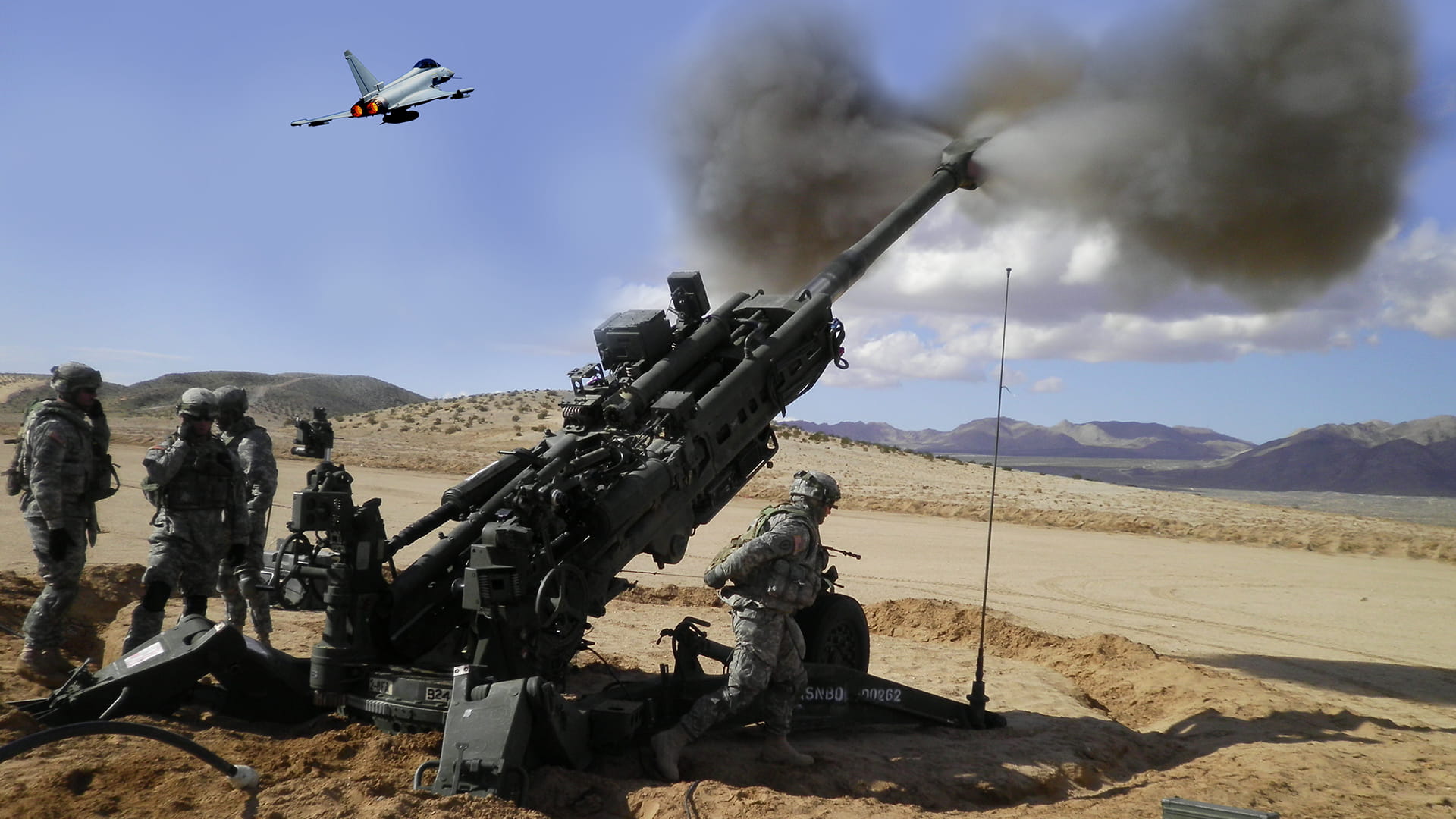 Military launching rocket