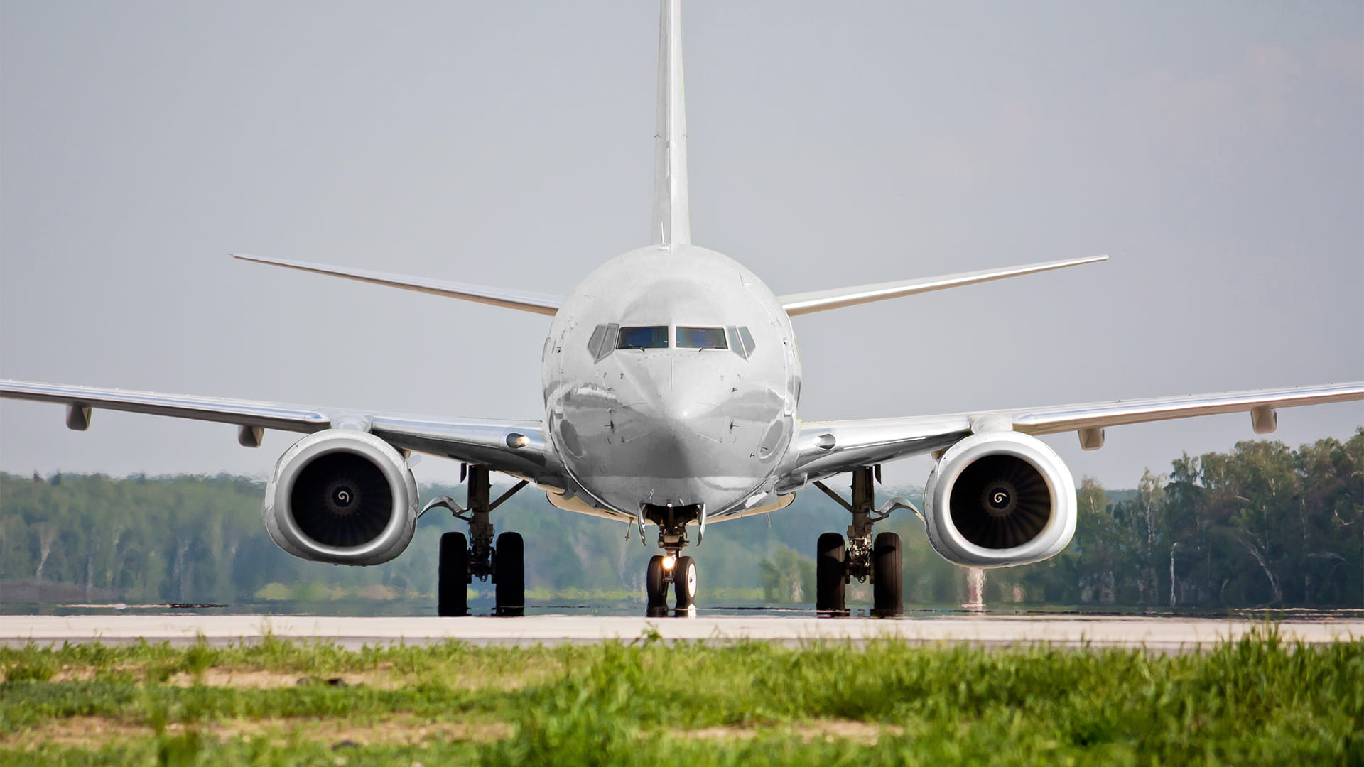 A320 Airplane front profile