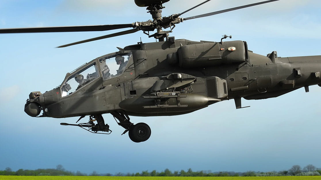 AH-64 Apache helicopter