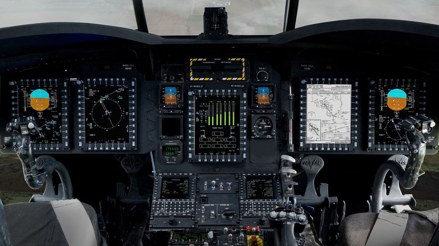 Chinook CH-47F Cockpit