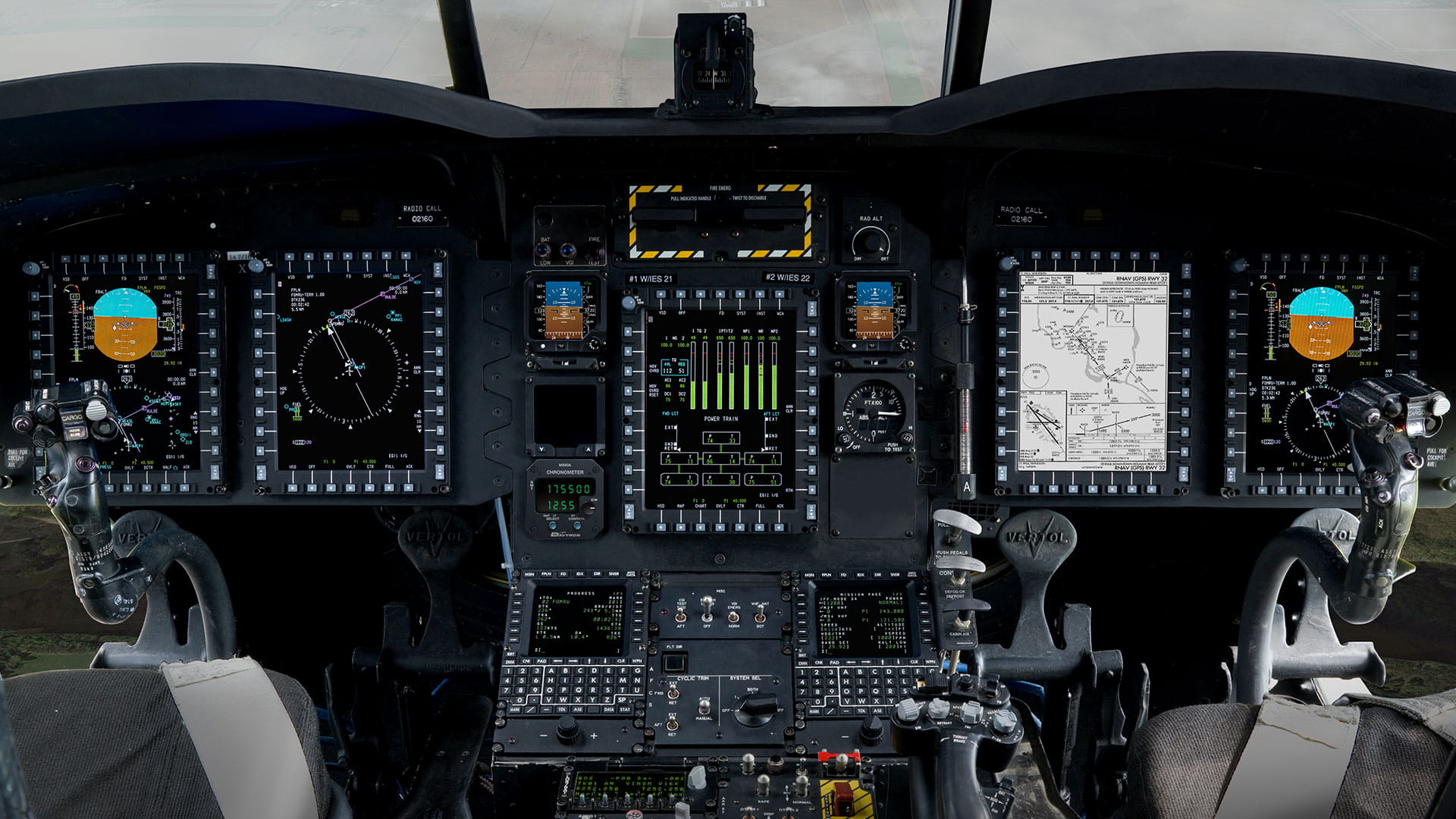 CH-47 flight deck