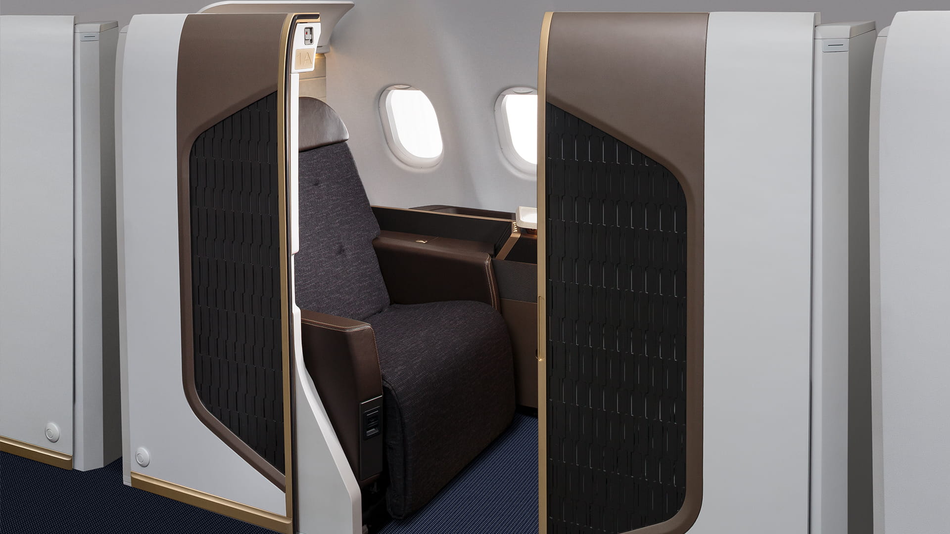 Private class aircraft room