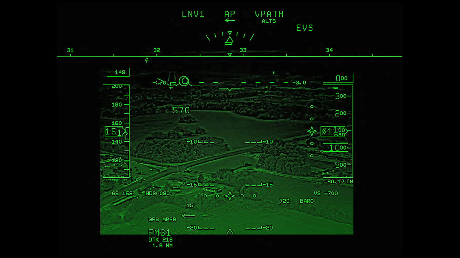 Night vision view