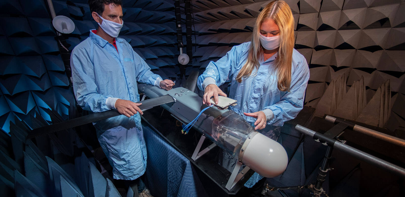 lab work on anti-jam system