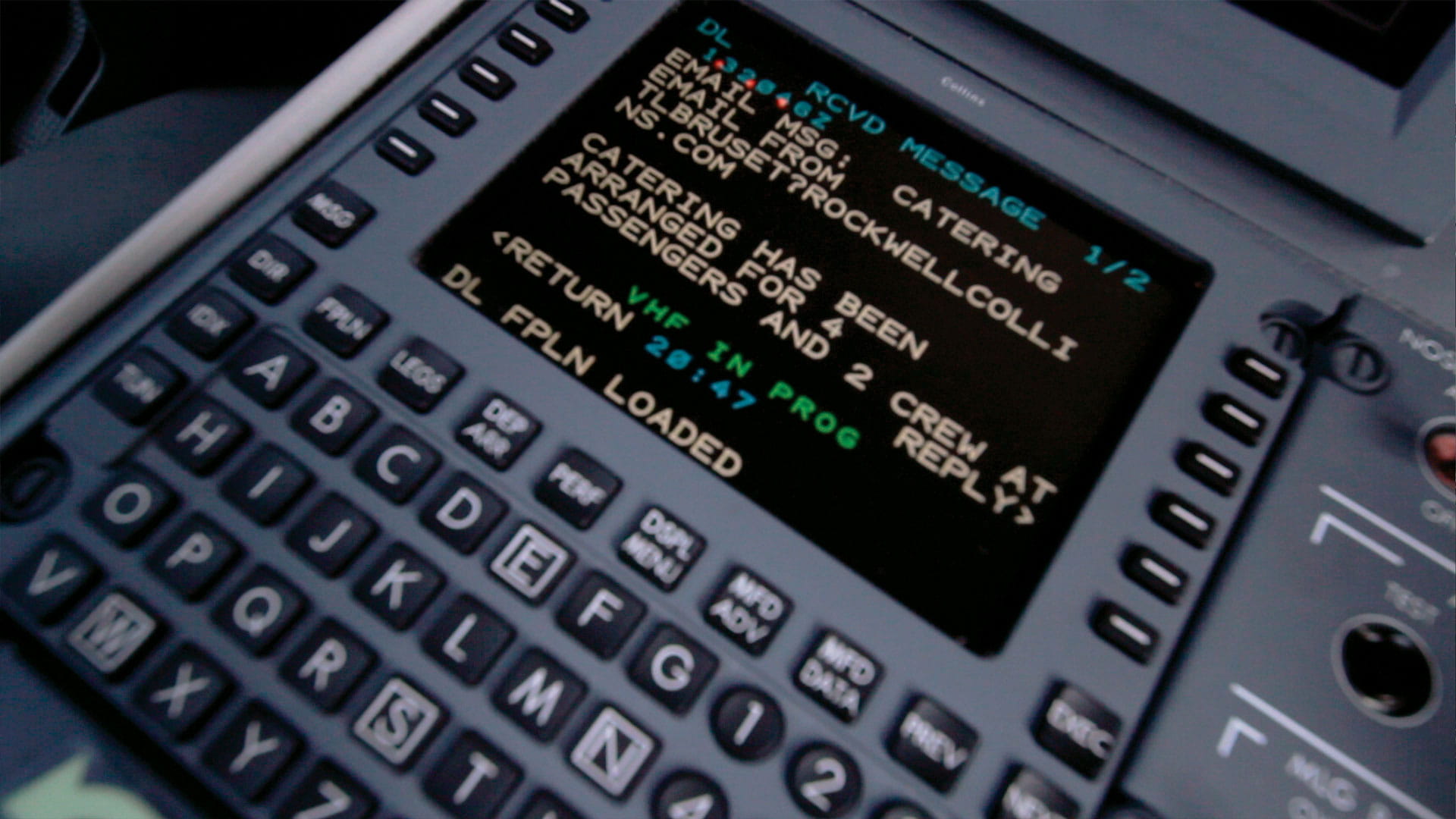 A flightdeck controller