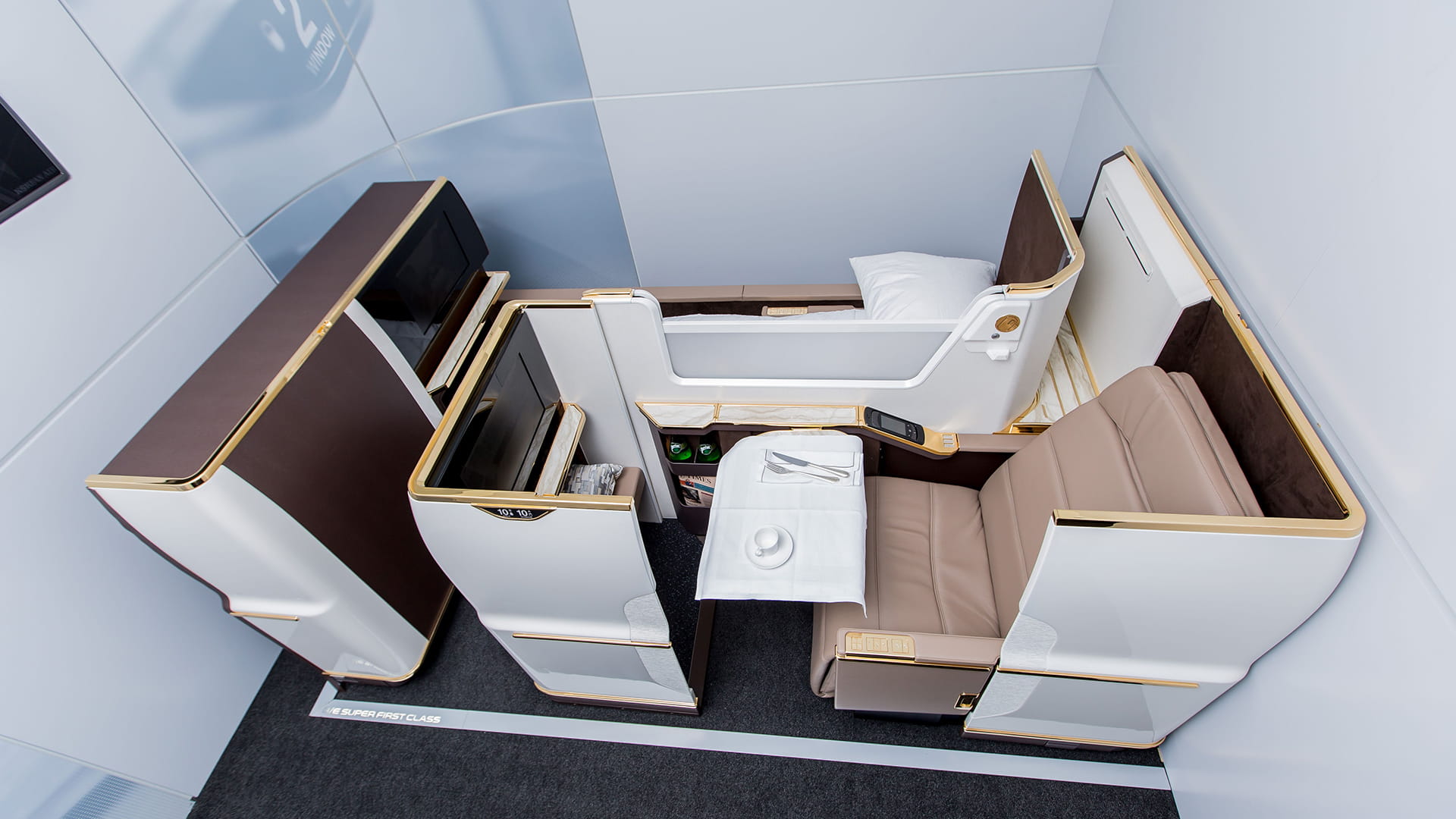 Serenity seating top view