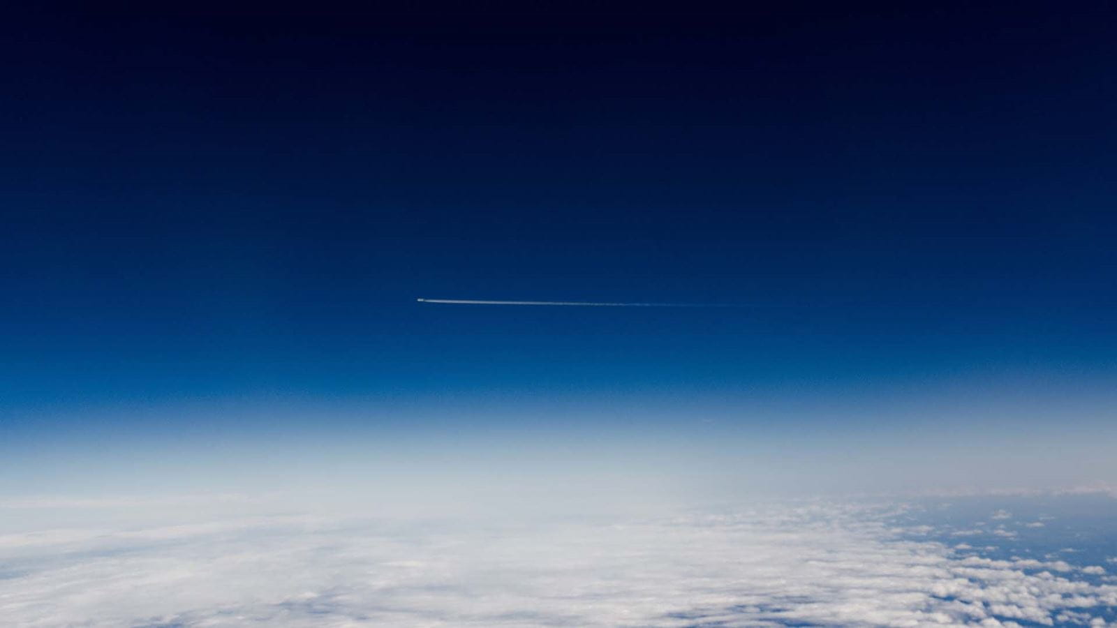 a view of earth from space