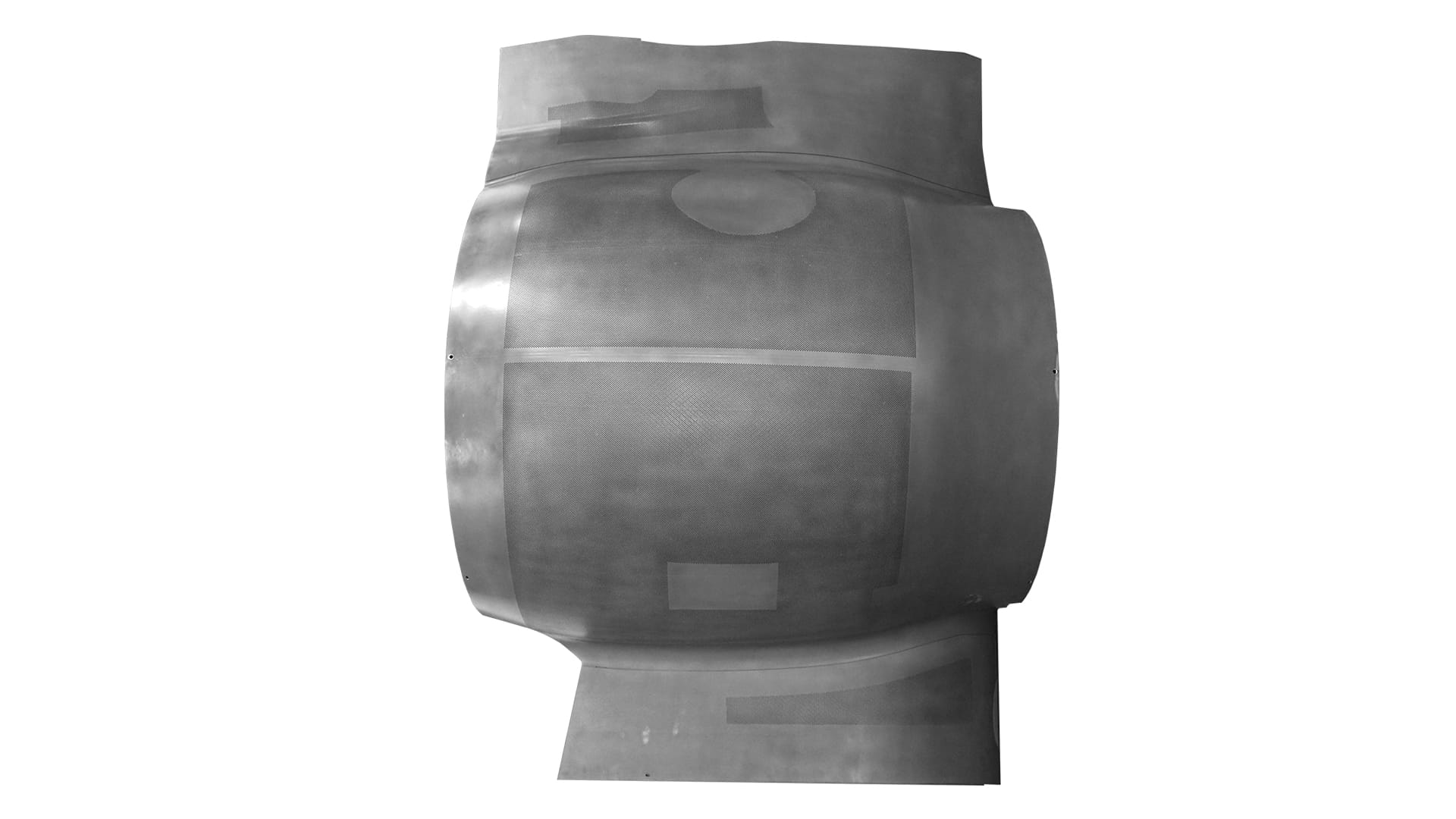 LID bond titanium nacelle structure