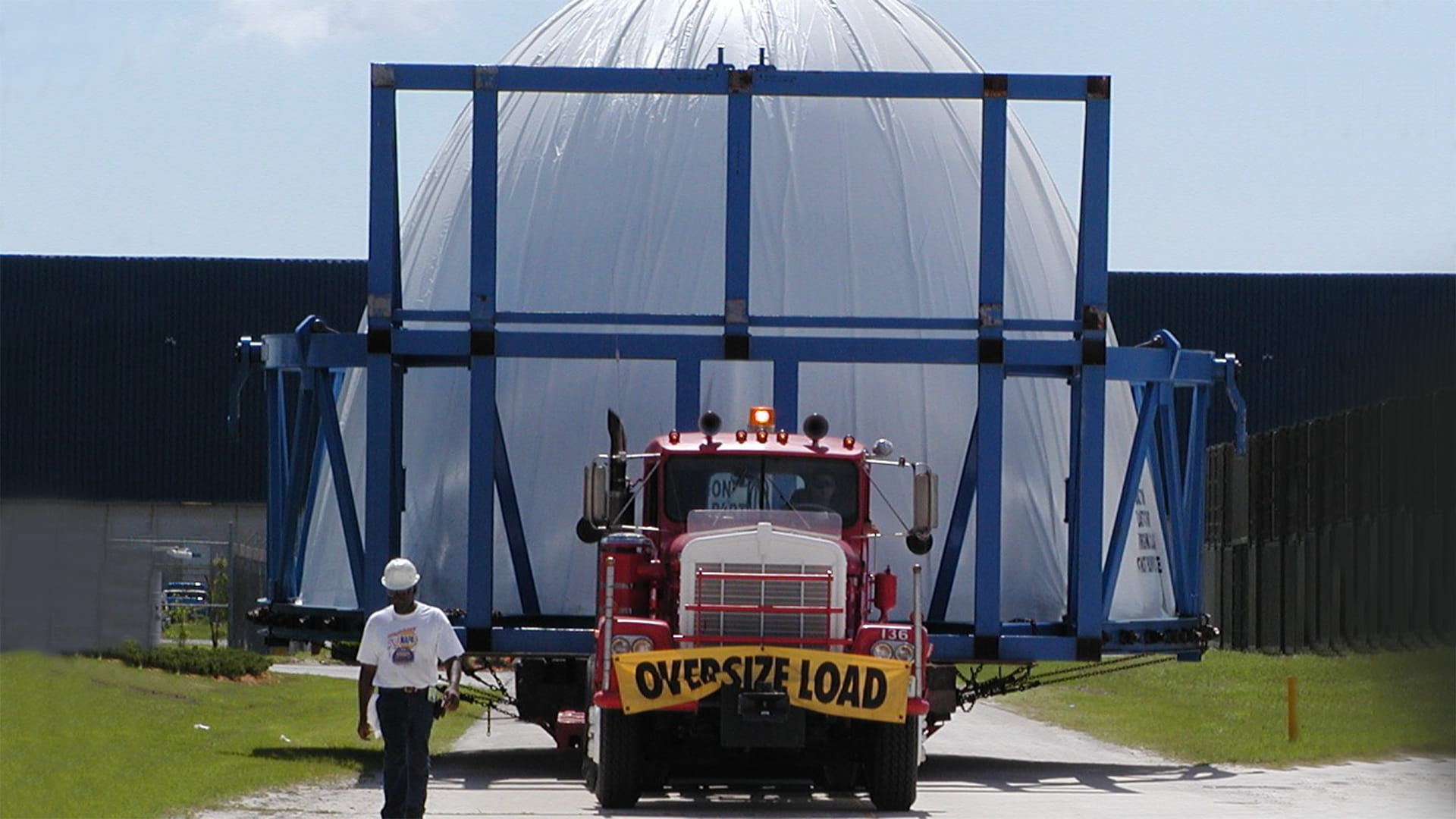 oversized truck load