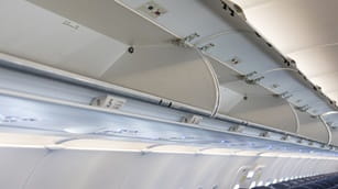 Honeycomb Panels in interior of aircraft