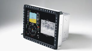 A Multi-Function Display highlighting MFD-2912 dashboard