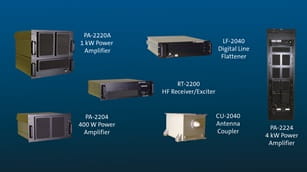 Display of Ground High Frequency Communications Options