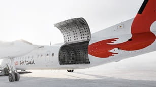 Dash-8 freighter