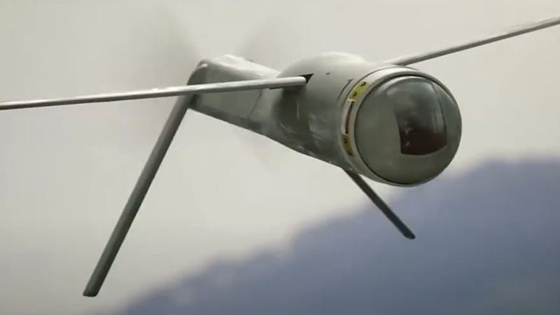 Drone in flight