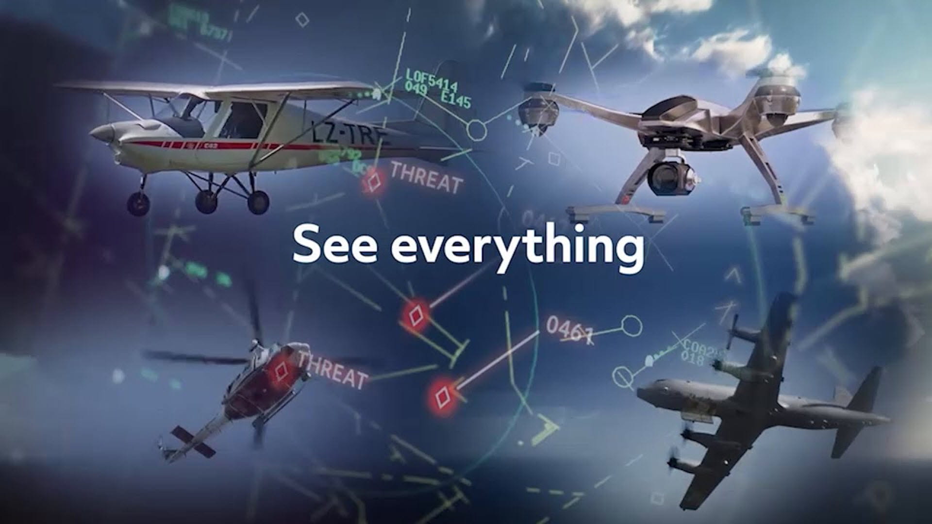 A collage of aircraft