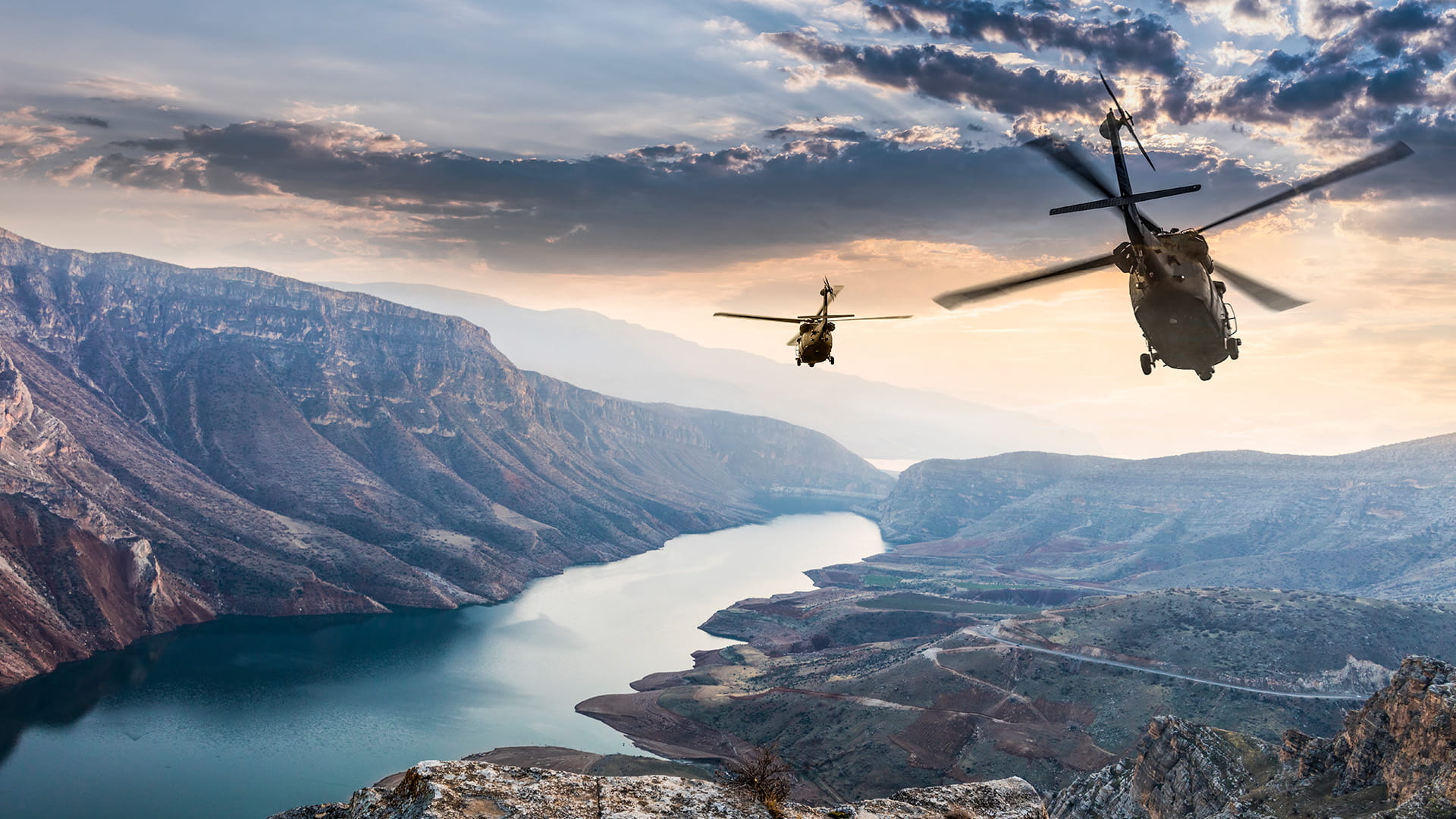 UH-60 helicopters