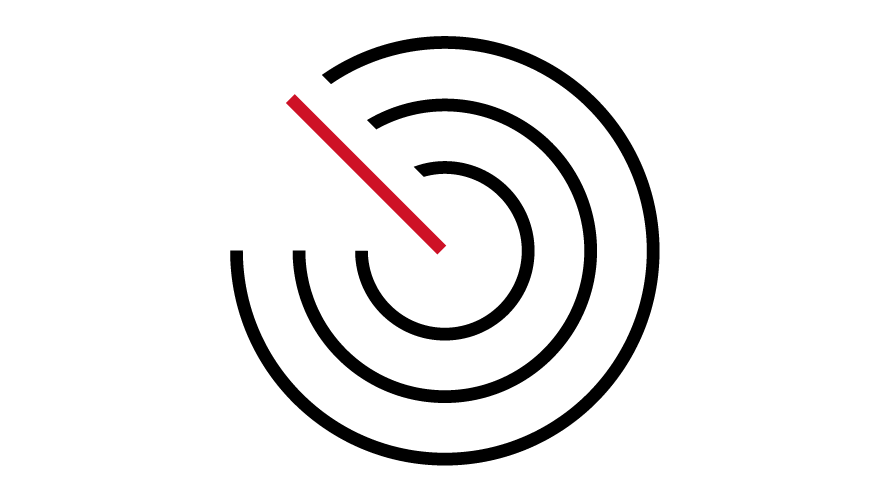 Icon of a weather radar