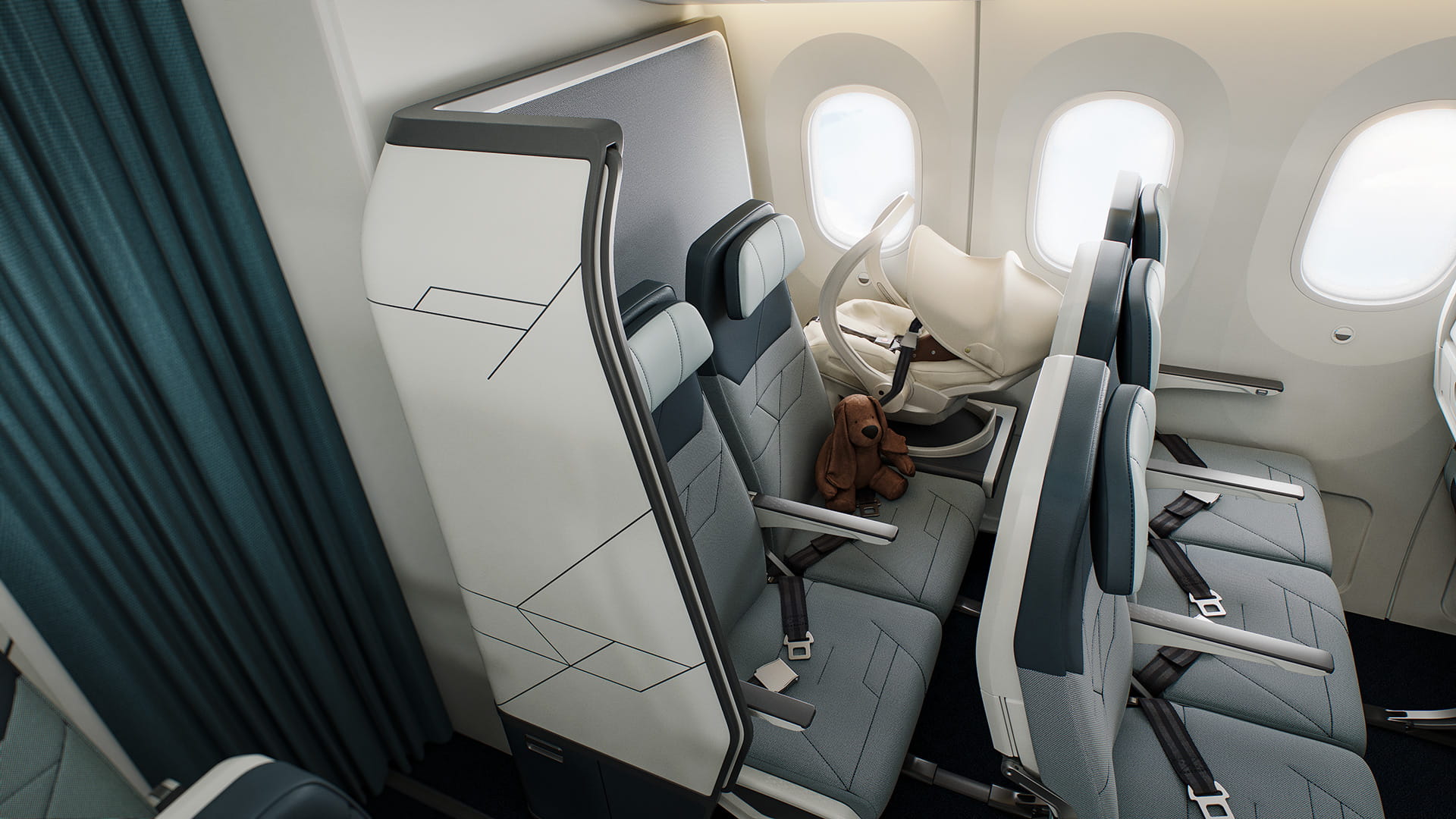 Collins SkyNook cabin seating solution