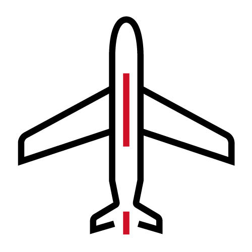 plane graphic icon