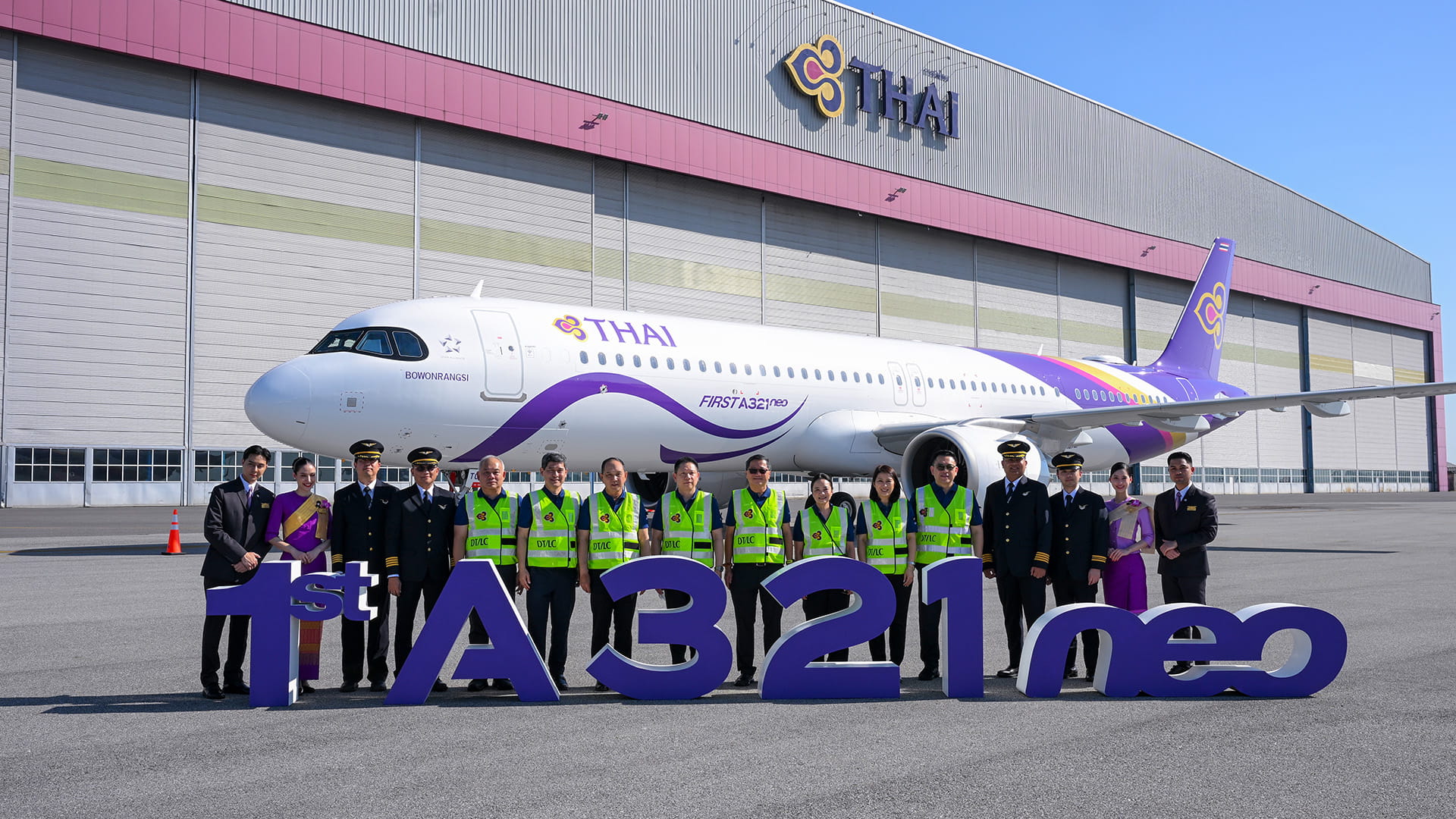 Thai airfield A321neo