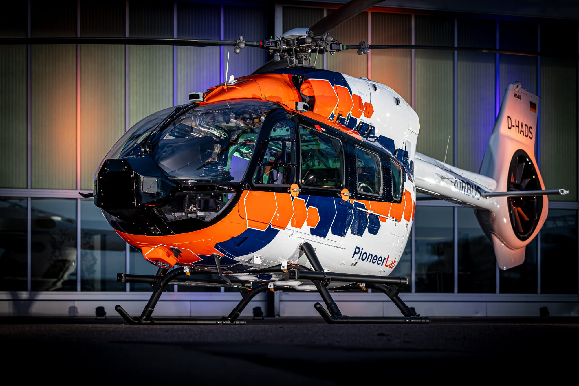 PioneerLab helicopter (photo credit: Airbus)